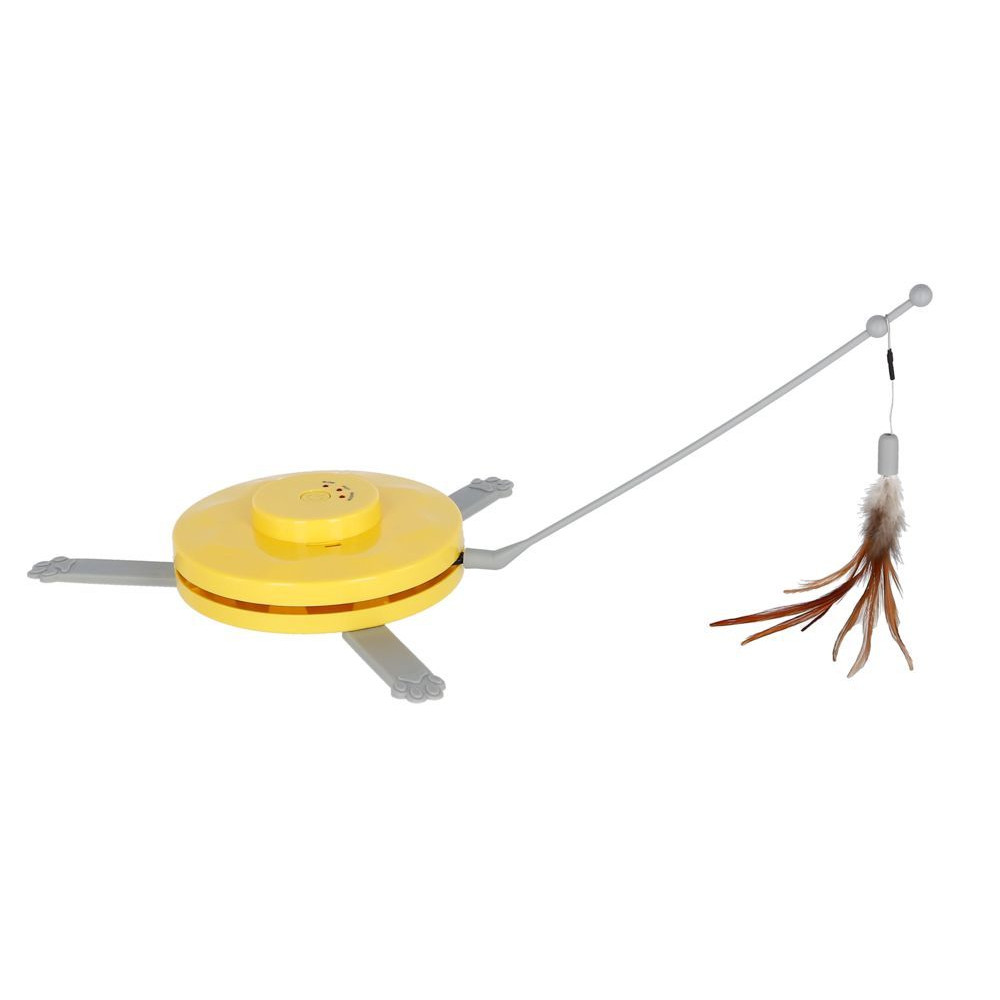 KERBL Katzenspielzeug 2in1 Catch the TailFeather