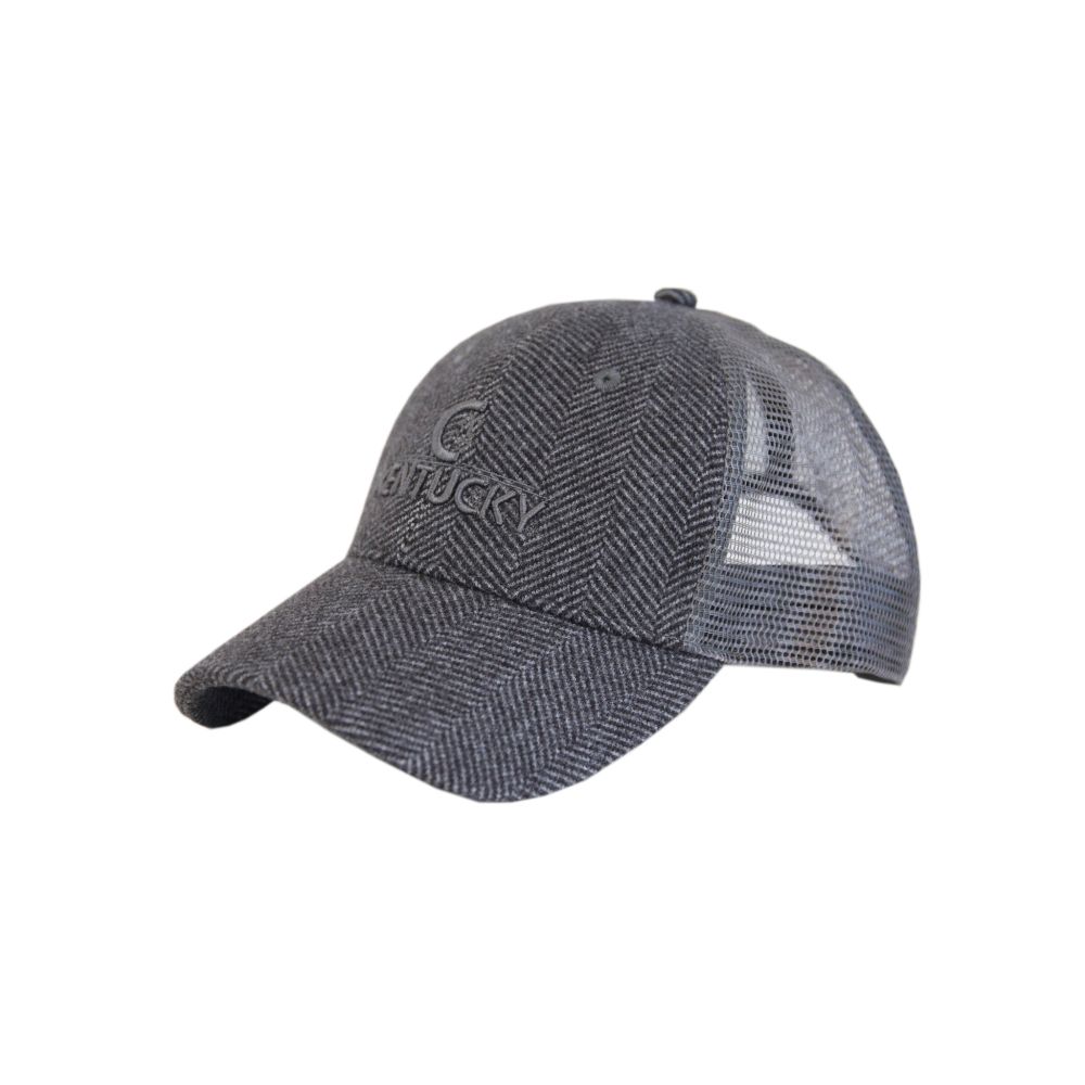 KENTUCKY® HORSEWEAR Trucker Cap Wolle, grau