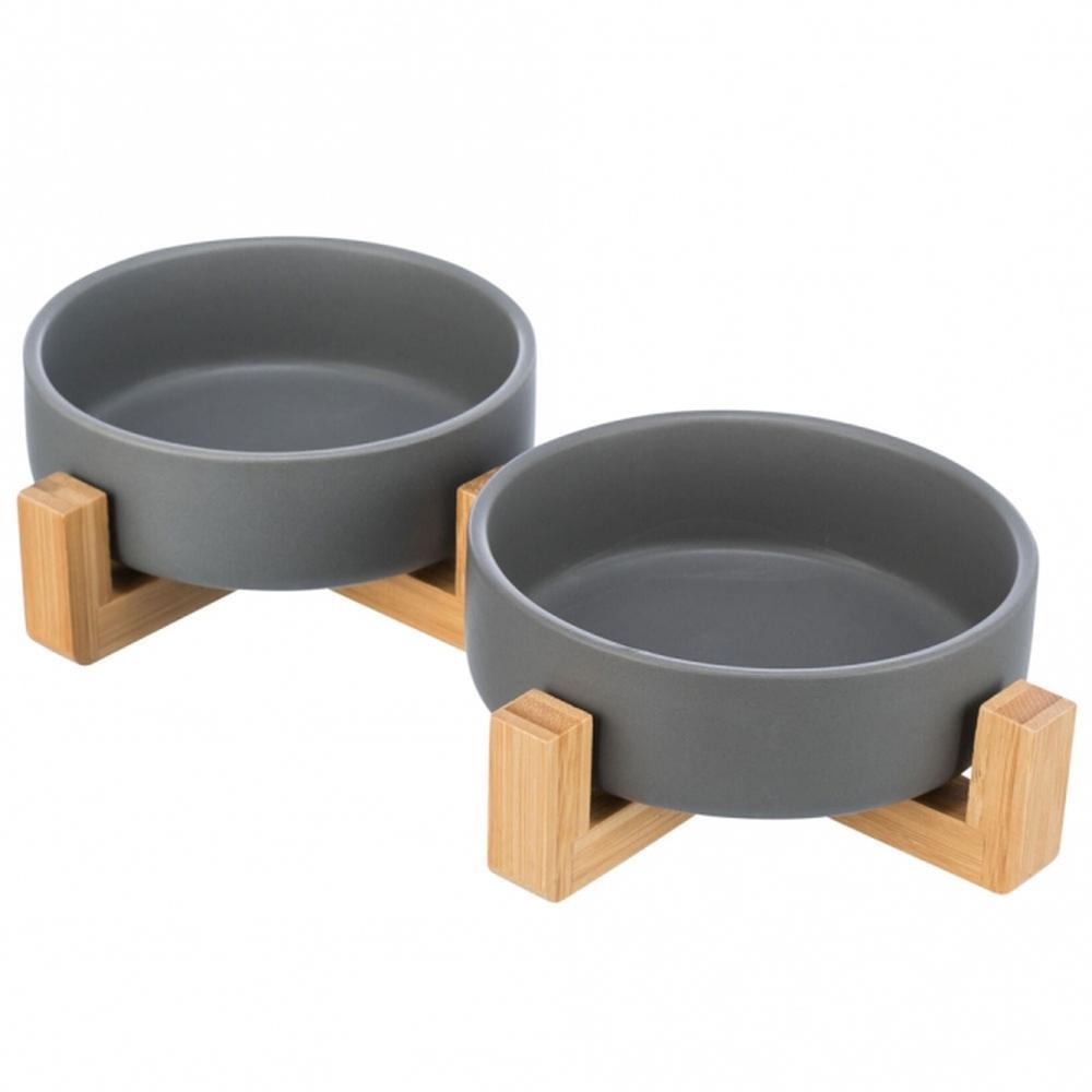 TRIXIE Napf-Set mit Keramiknäpfen