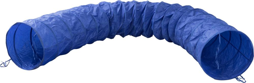 TRIXIE Agility Tunnel für mittlere & große Hunde, blau
