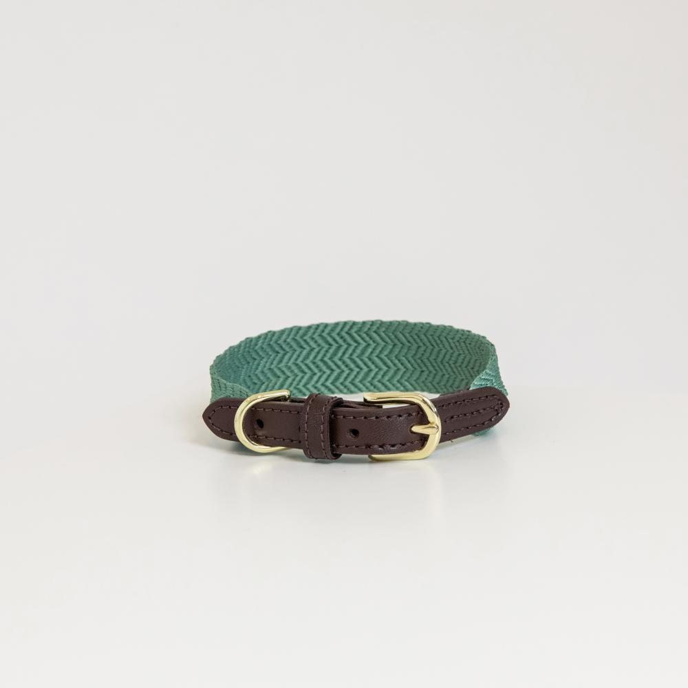 KENTUCKY® DOGWEAR Hundehalsband Jacquard, olivgrün