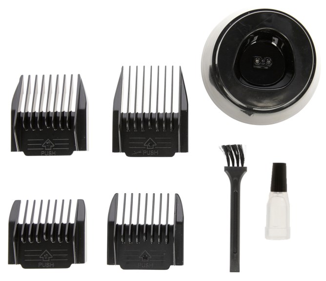 CLIPSTER Akku-Schermaschinen-Set GrumoX mit Scherkopf
