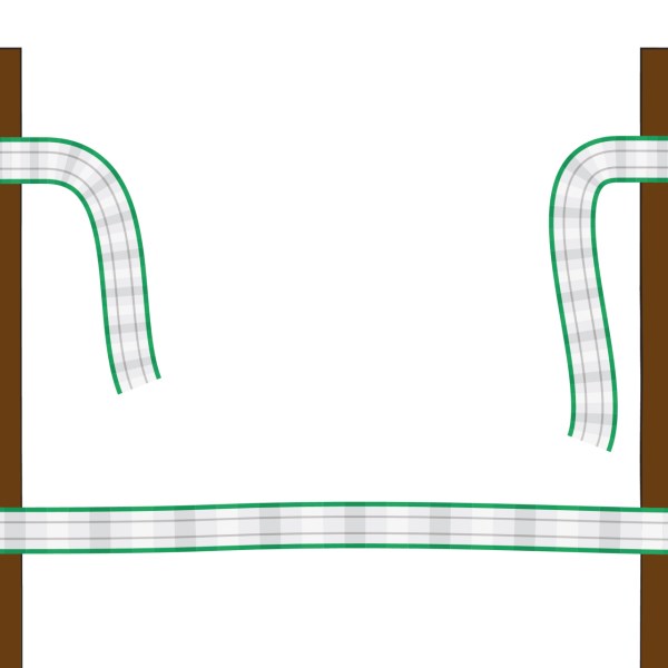 AKO Litzclip® Torgriffverbinder für Band