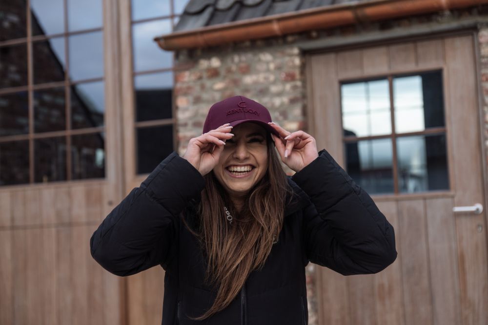 KENTUCKY® HORSEWEAR Trucker Cap Basic, bordeaux