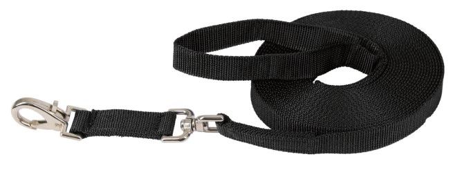 KERBL Longierleine 7,50 mtr. schwarz