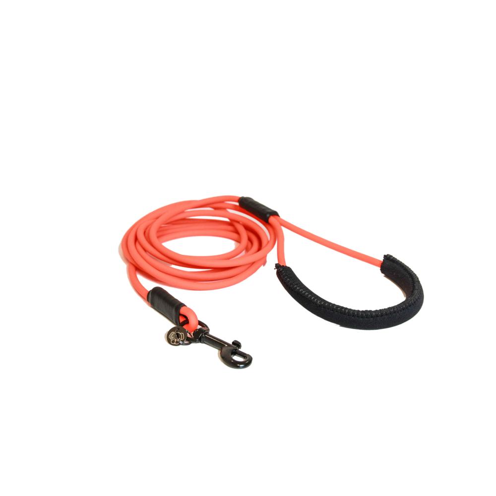 KENTUCKY® DOGWEAR Schleppleine aus Weichgummi, neon orange