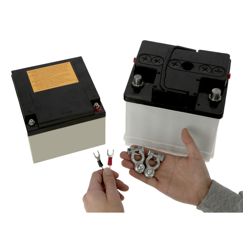 KERBL Anschlusskabel für Auto-/ Weidezaunbatterie
