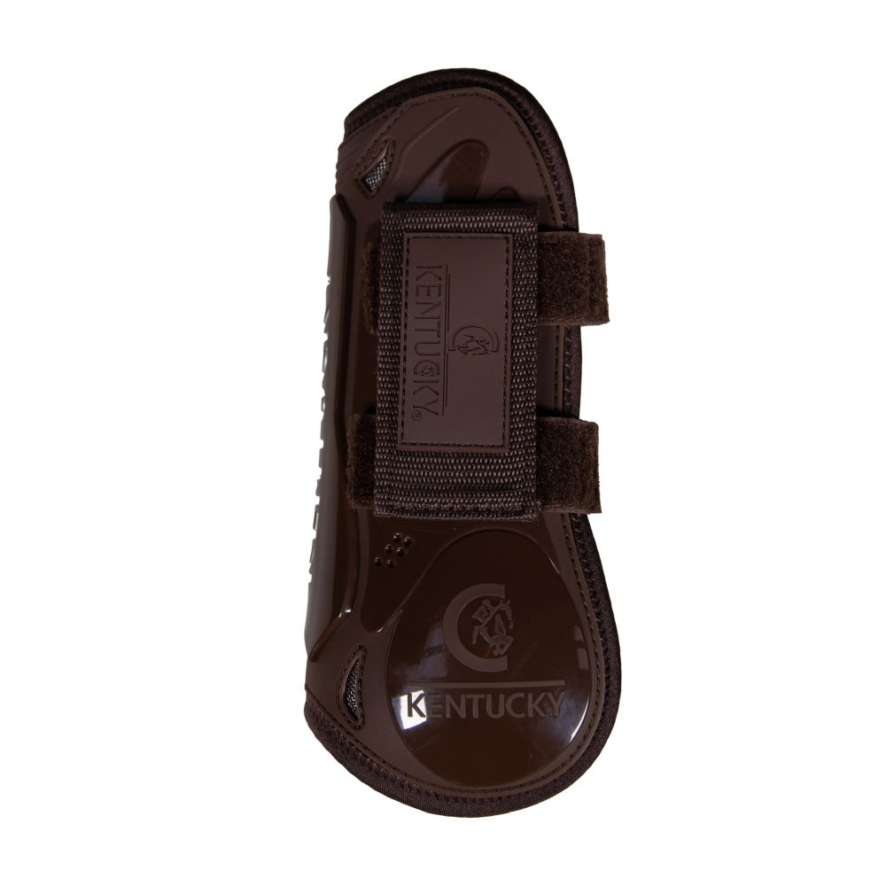 KENTUCKY® HORSEWEAR Springgamasche Velcro, braun
