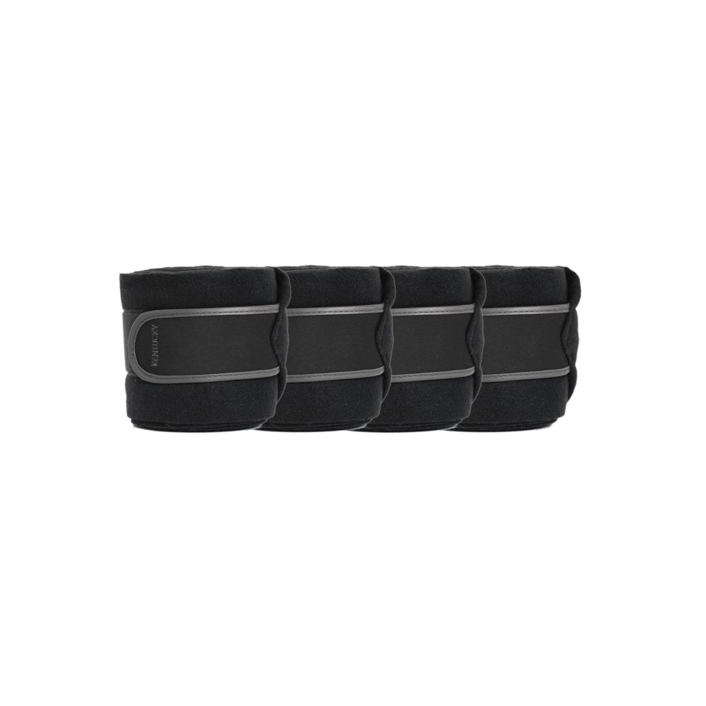 KENTUCKY® HORSEWEAR Fleece-Bandagen, 4er-Set, schwarz
