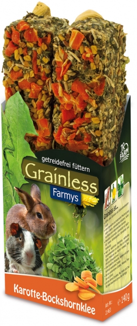 JR FARM Grainless Farmys Karotte-Bockshorn 2er