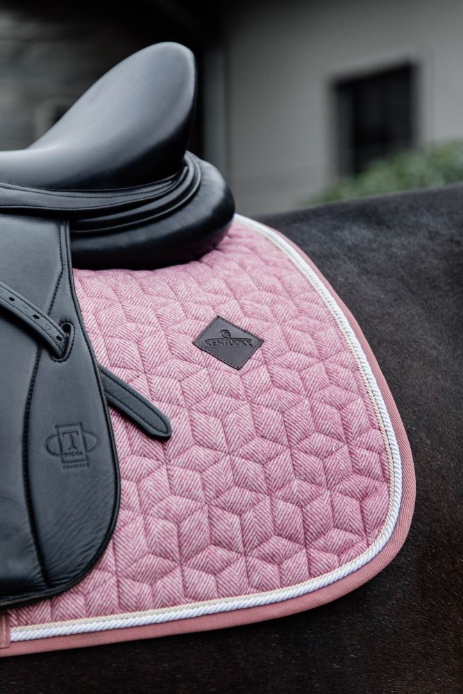 KENTUCKY® HORSEWEAR Schabracke Wolle Dressur, altrosa