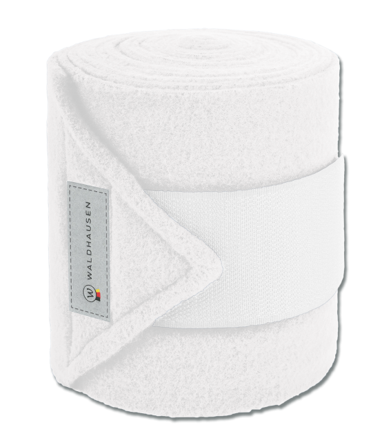 WALDHAUSEN Fleecebandage Basic, 4er Set, weiß
