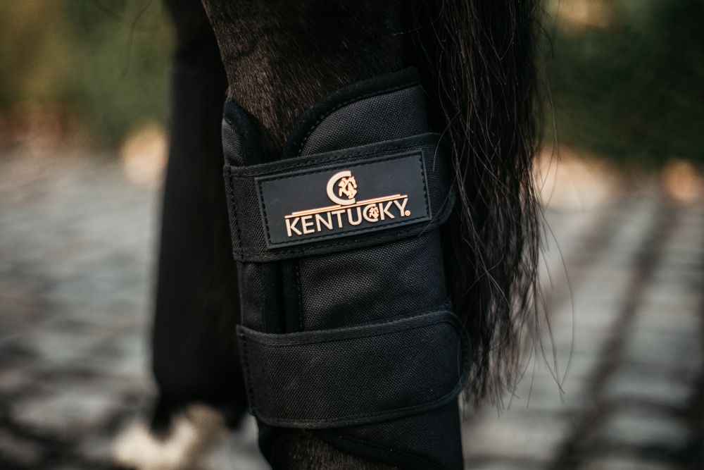KENTUCKY® HORSEWEAR Arbeitsgamasche 3D Spacer vorne, schwarz