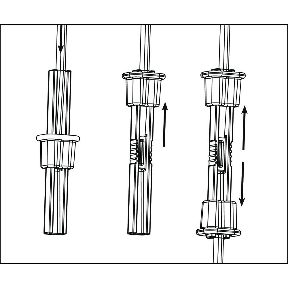 AKO Litzclip® Vertikalstrebenverbinder für Weidenetze