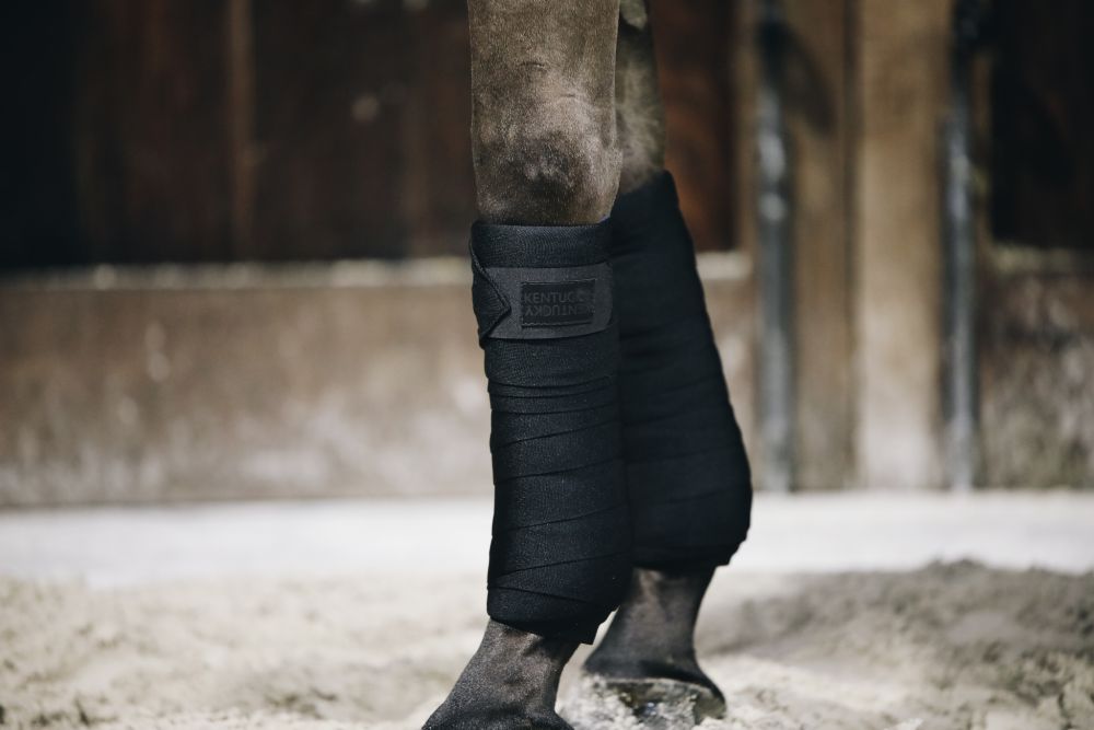 KENTUCKY® HORSEWEAR Repellent Arbeits-Bandagen, 2er-Set, schwarz 