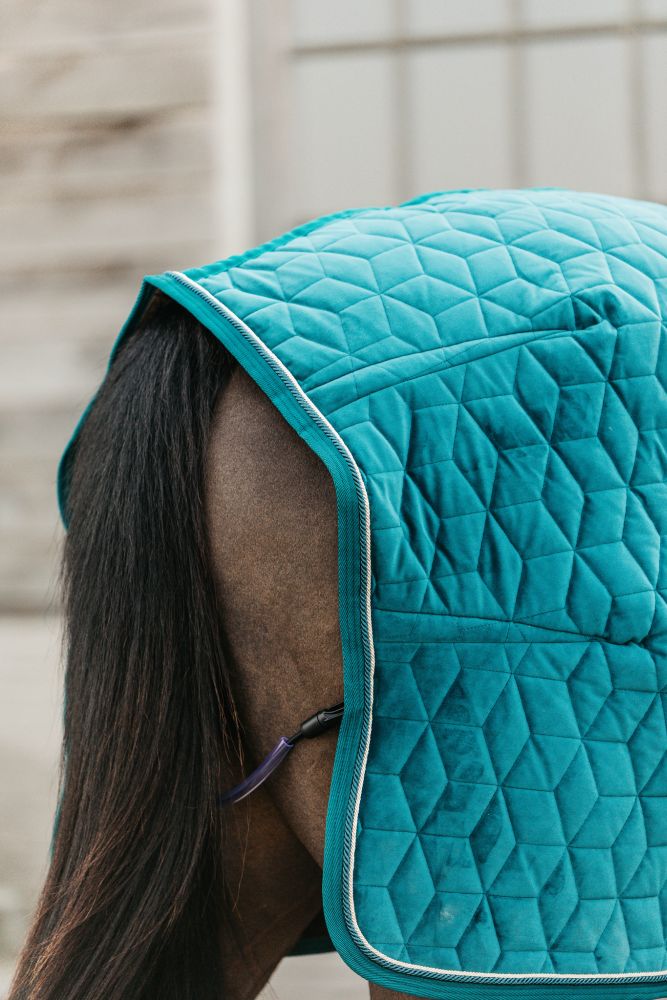 KENTUCKY® HORSEWEAR Turnierdecke Velvet, smaragdgrün