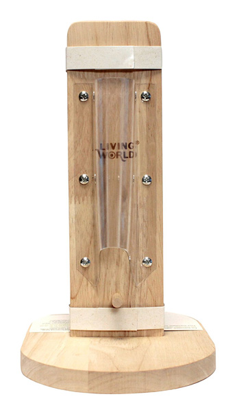 Hagen LivingWorld Green Kombiständer für Flasche + Knabberstange 