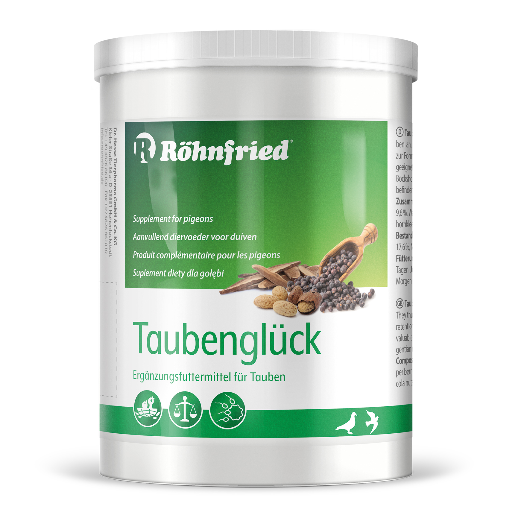RÖHNFRIED® Taubenglück Pillen