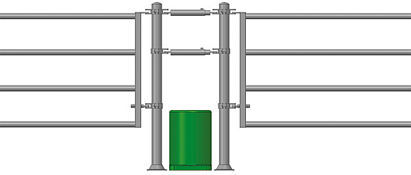 Abschlussrohr Standard für Thermoröhre