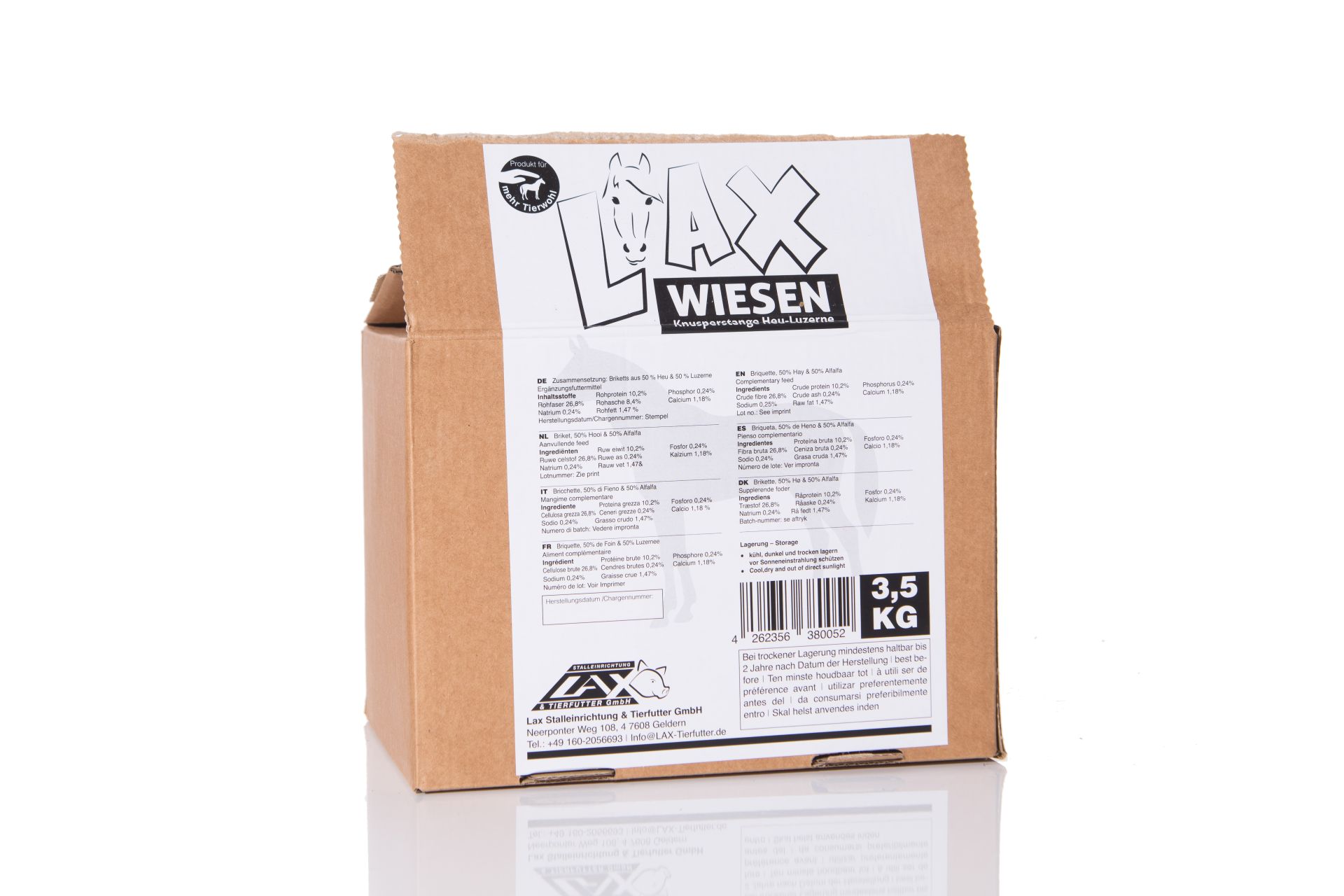 LAX Wiesen Knusperstange Heu + Luzerne 