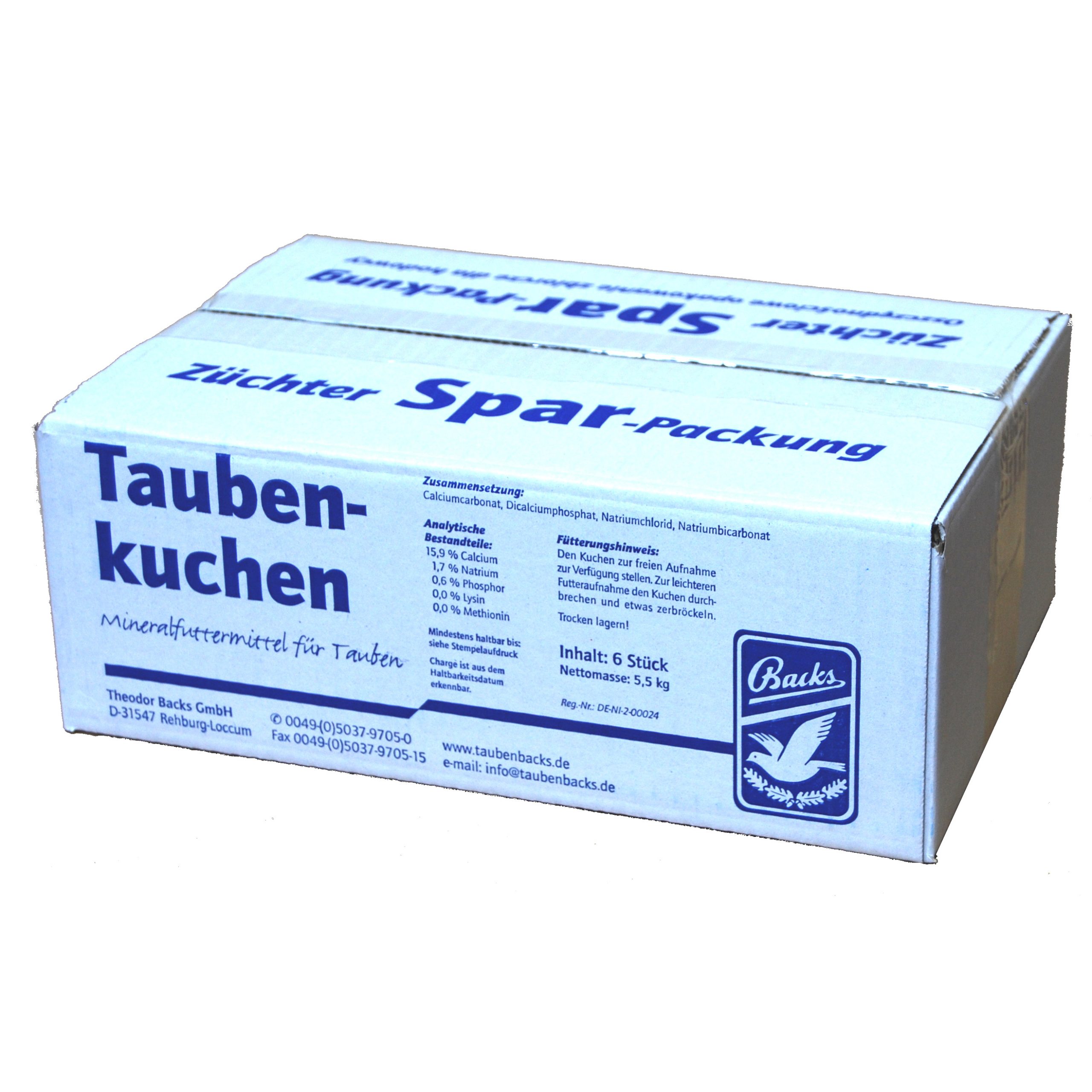 BACKS Taubenkuchen Züchtersparpackung