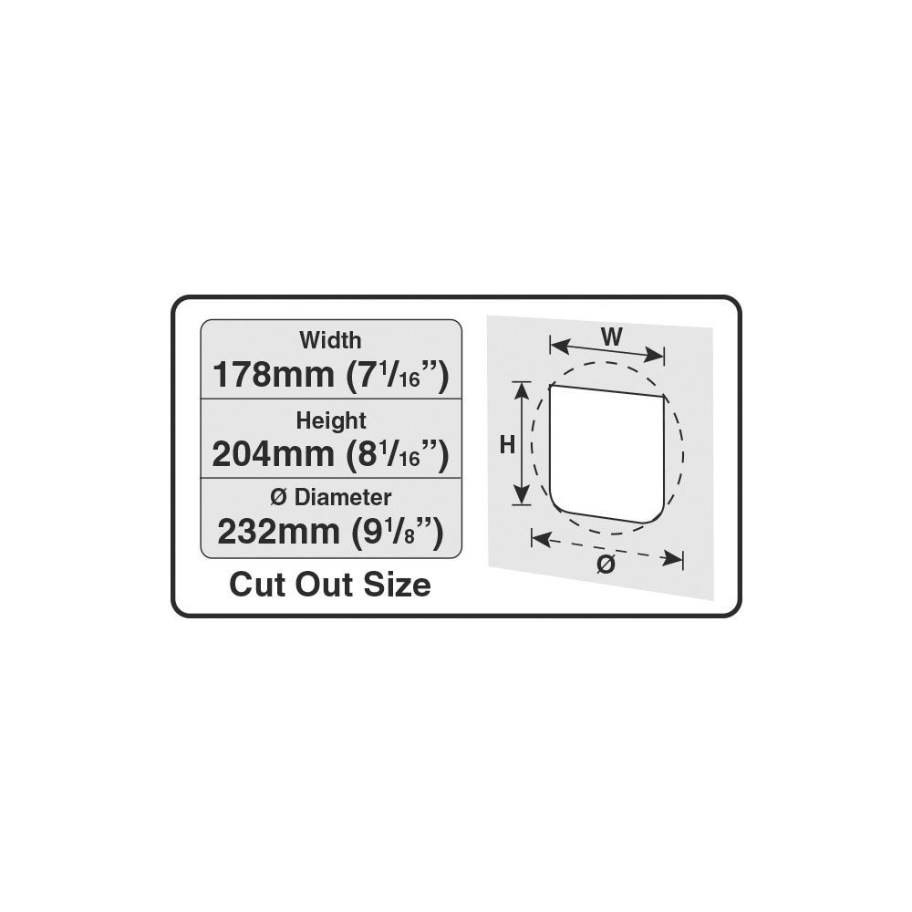 KERBL Cat Mate® Microchip Katzentüre