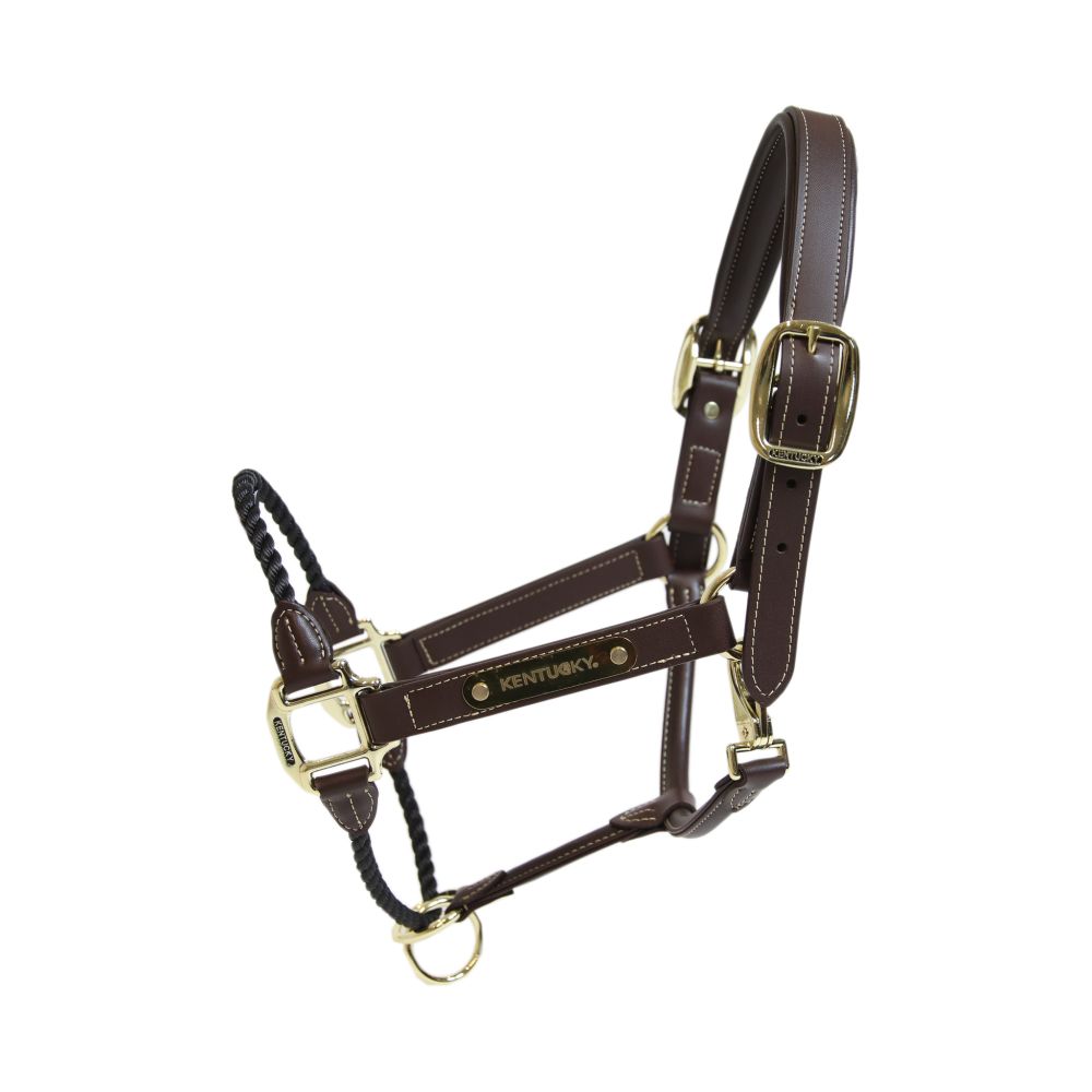 KENTUCKY® HORSEWEAR Lederhalfter Rope