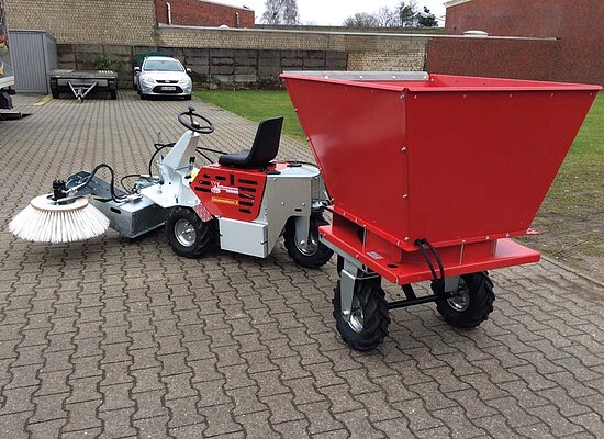 WESTERMANN EG 580 Einstreugerät (Anhänger-Version)