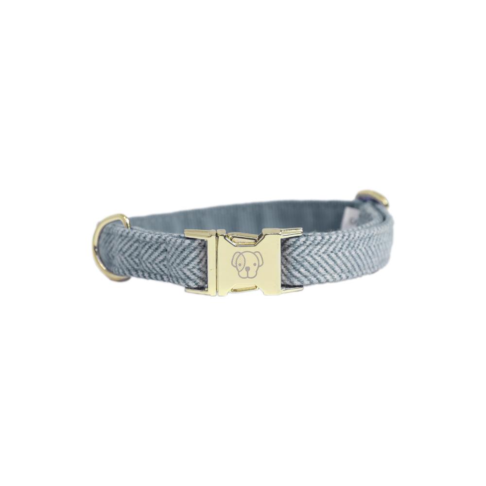 KENTUCKY® DOGWEAR Hundehalsband aus Wolle, hellblau