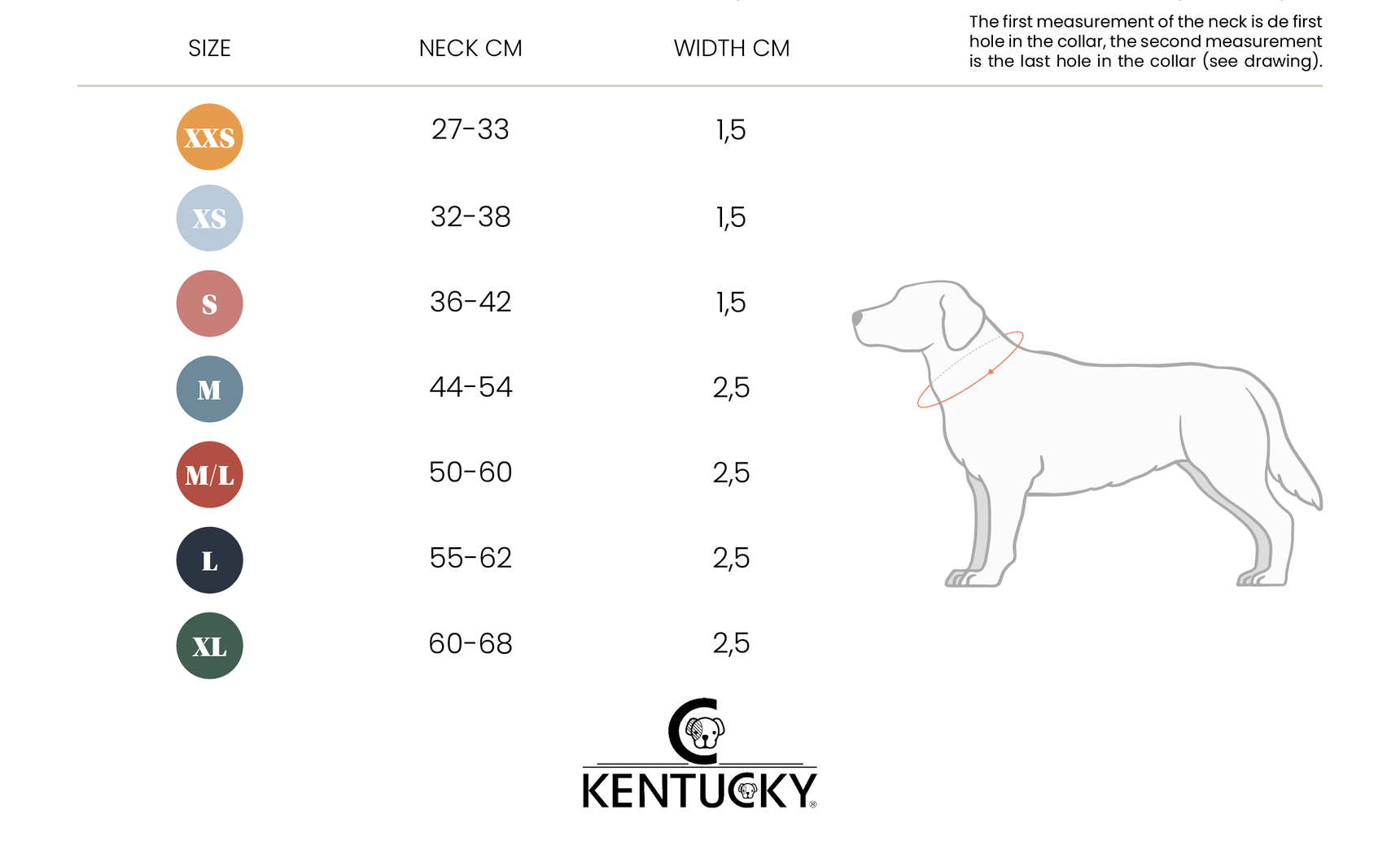 KENTUCKY® DOGWEAR Hundehalsband geflochtenes Nylon, marine