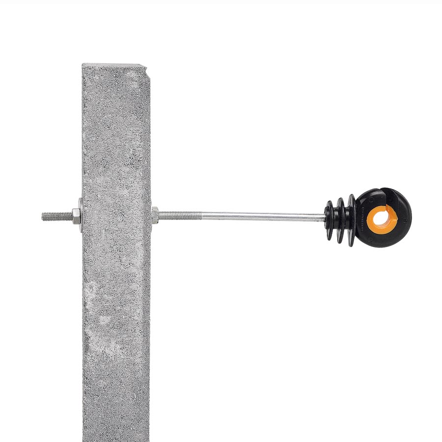GALLAGHER Abstand-Ringisolator XDI 20 cm / M6 für Metallpfähle