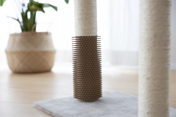 KERBL Kratzbaum Ambiance, taupe 49x35x56 cm