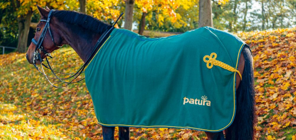 PATURA Abschwitzdecke für Pferde