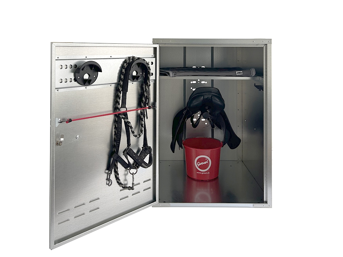 GROWI® Sattelschrank mit Zylinderschloss, 75 cm breit 