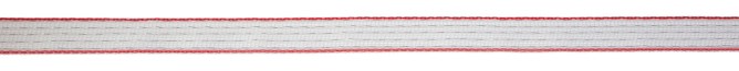 AKO TopLine Plus Weidezaunband weiß/rot, Breite: 20 mm