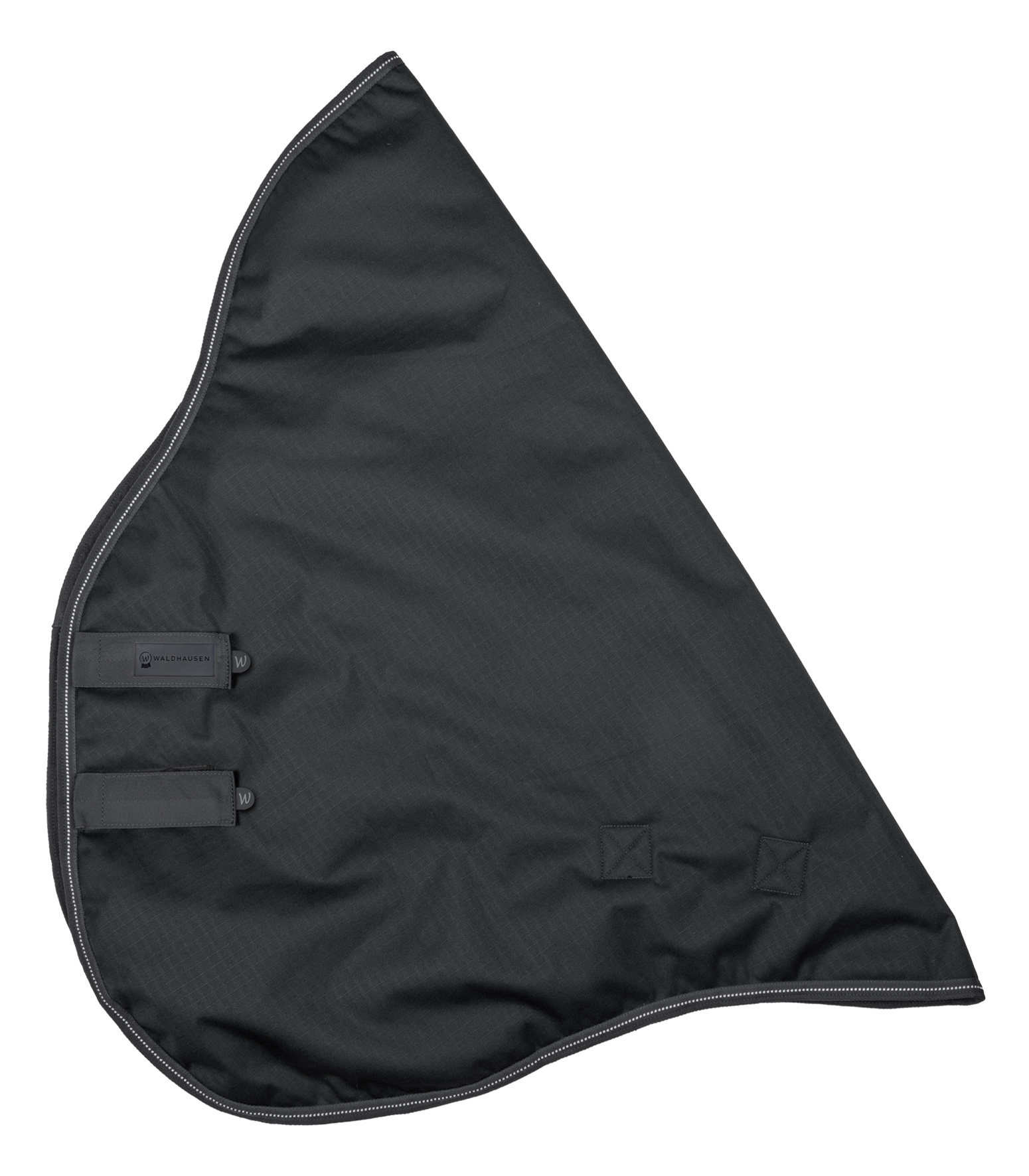 WALDHAUSEN Outdoorhalsteil 600D, Light, schwarz 