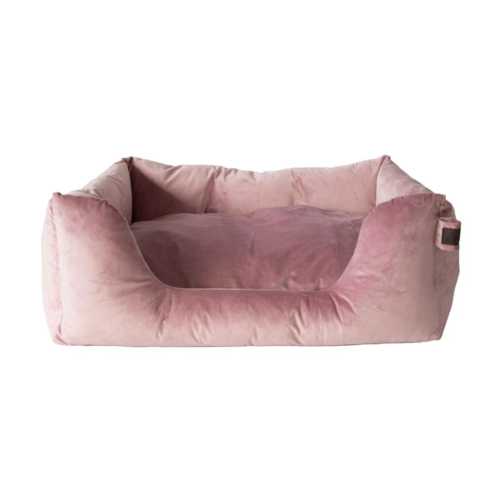 KENTUCKY® DOGWEAR Hundebett aus Samt, altrosa