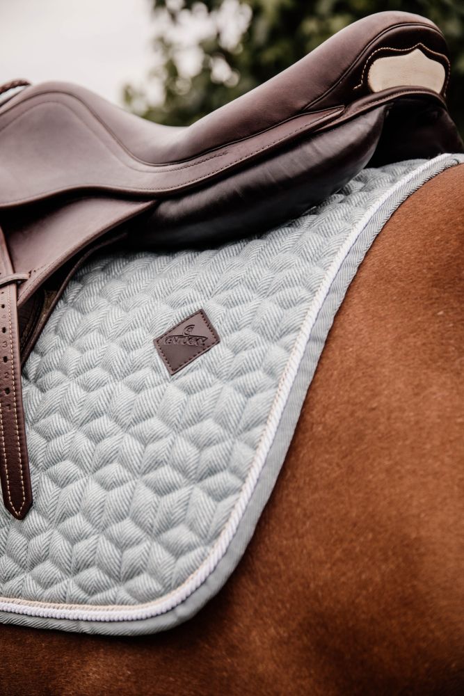 KENTUCKY® HORSEWEAR Schabracke Wolle Springen, hellblau