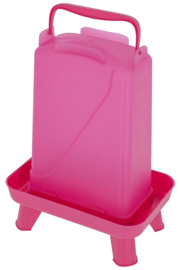 KERBL Geflügeltränke mit Standfüßen, pink