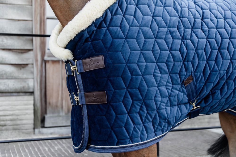 KENTUCKY® HORSEWEAR Turnierdecke Velvet, marine