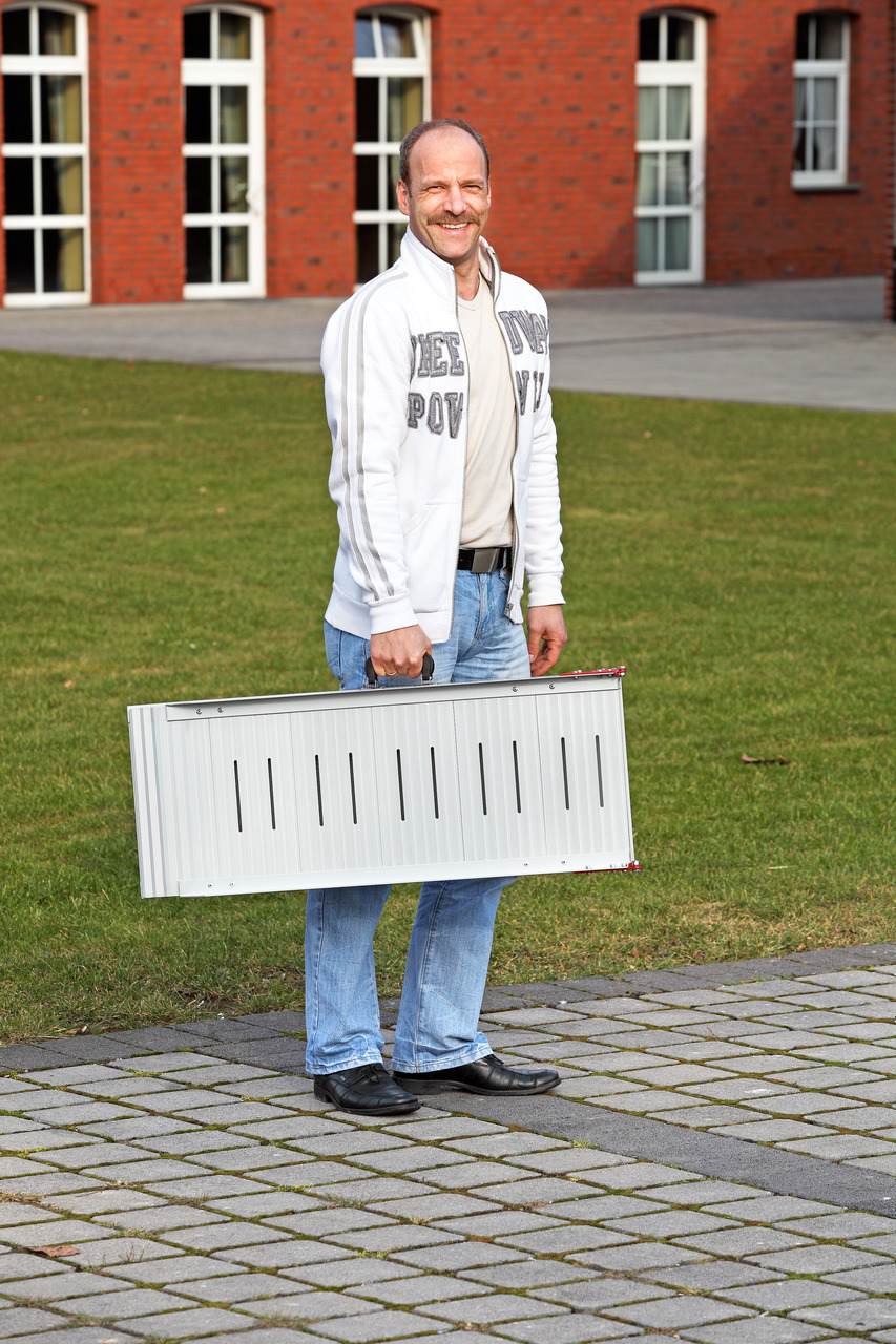 Autohunderampe Aluminium