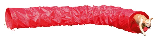 KERBL Agility Hundetunnel rot, 5m, 60cm
