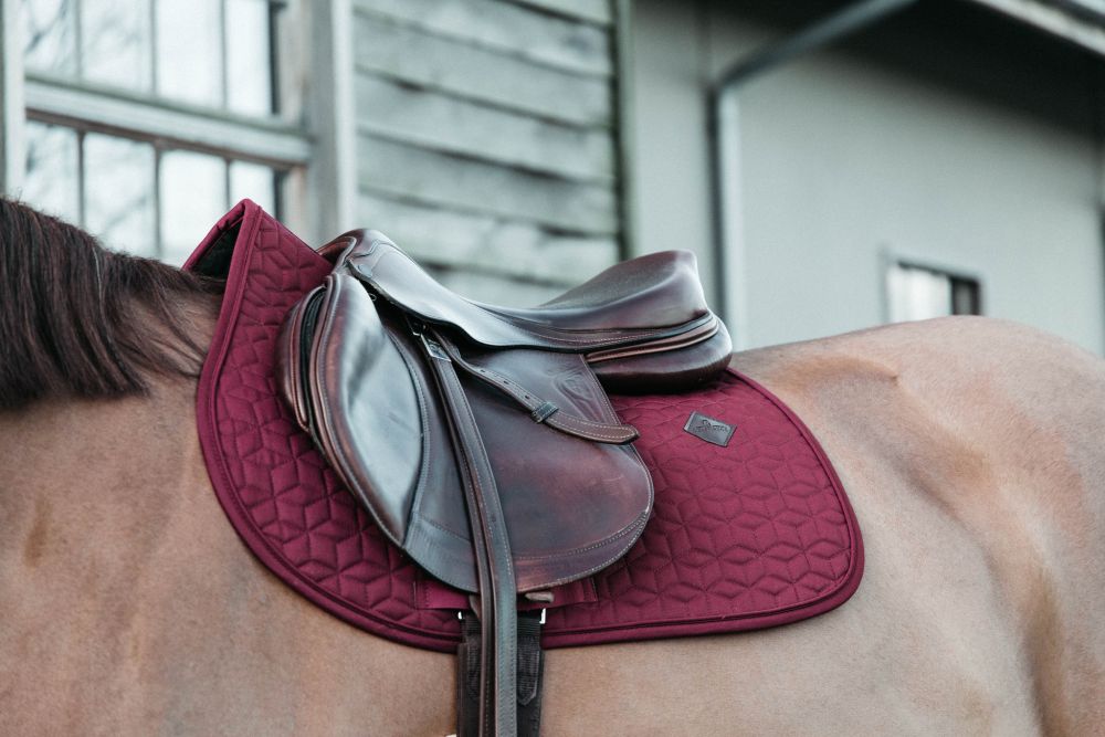 KENTUCKY® HORSEWEAR Schabracke Classic Springen, bordeaux