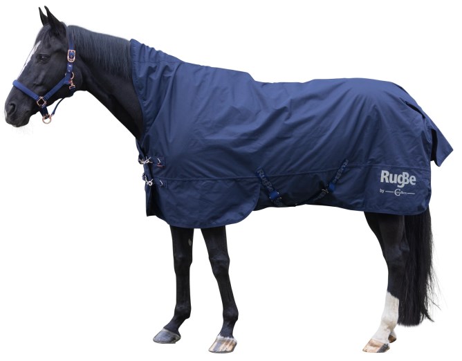 KERBL Outdoor-Pferdedecke RugBe HighNeck, dark navy