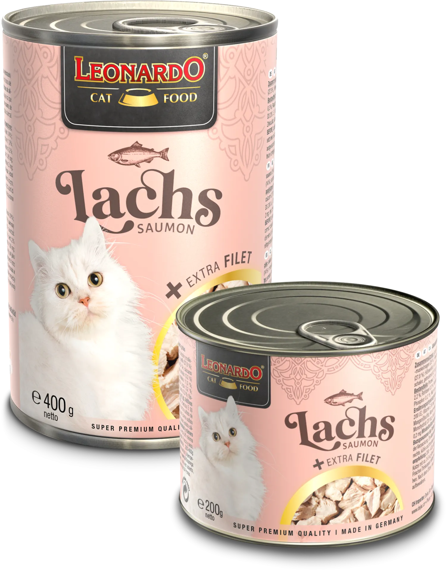 LEONARDO® Lachs + extra Filet