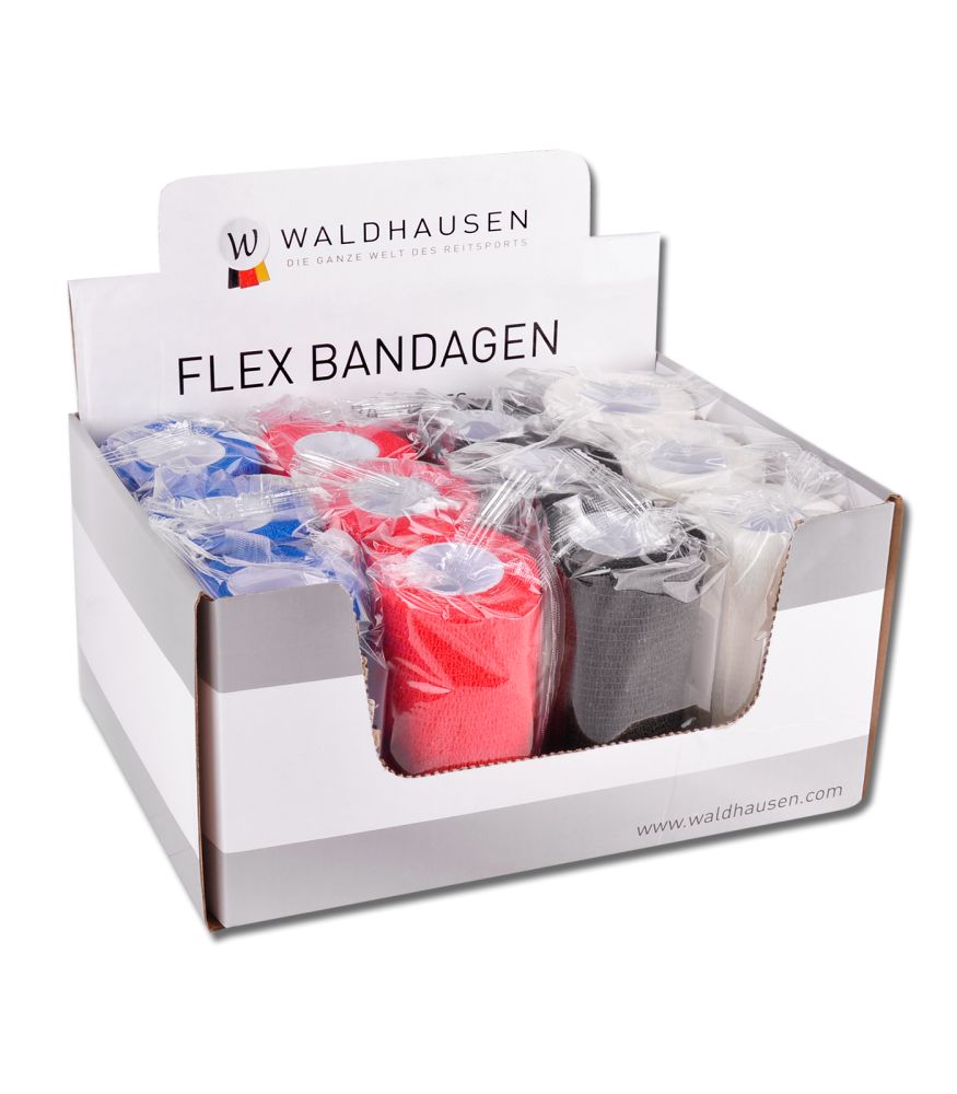 WALDHAUSEN Flex Bandagen-Set 12 Stck. inkl. Verkaufsdisplay