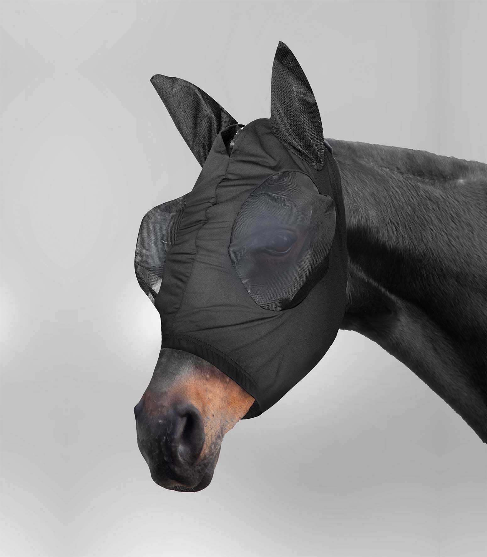 WALDHAUSEN Fliegenmaske Puck, schwarz