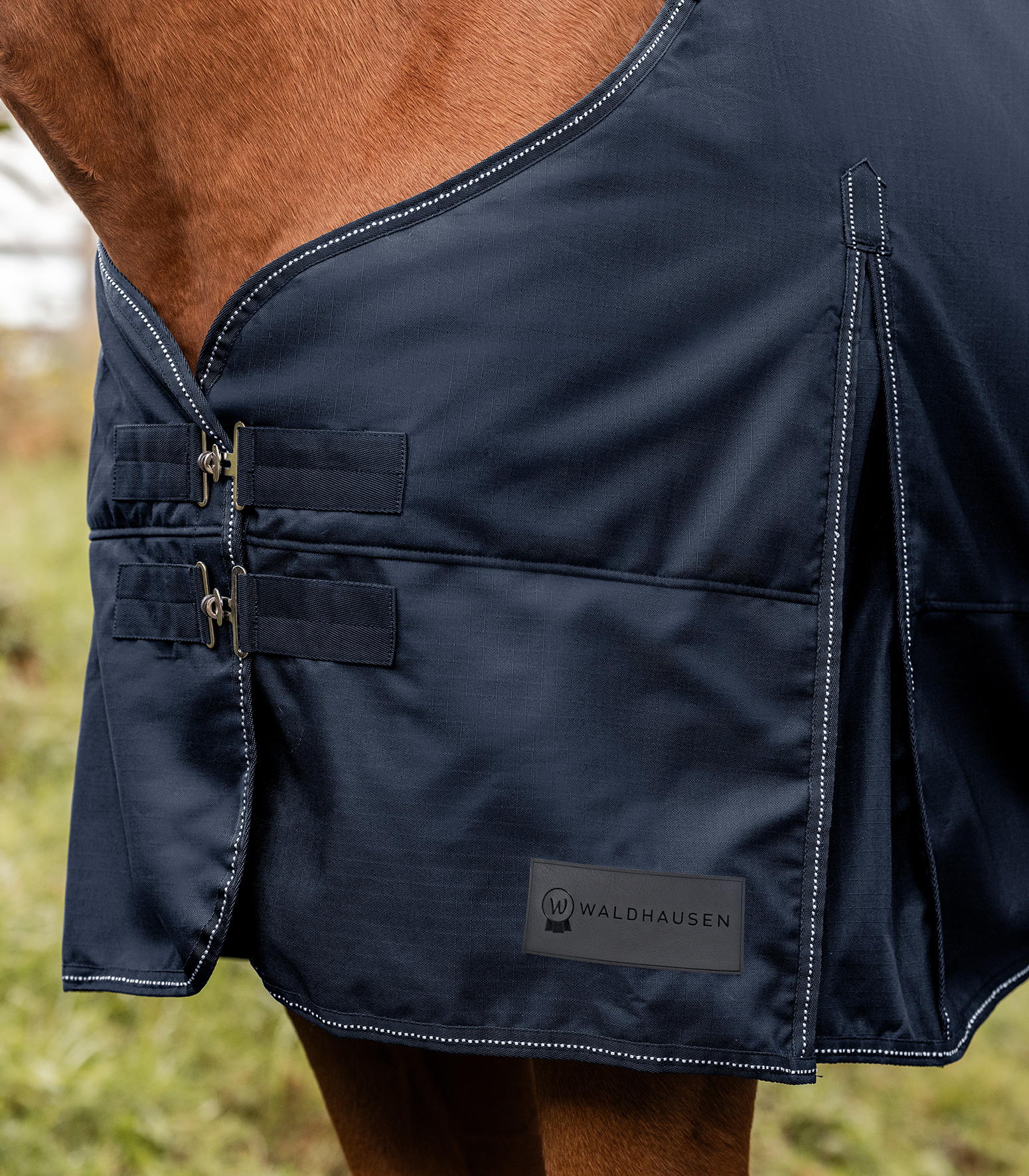 WALDHAUSEN NORDIC Outdoordecke, Fleece, nachtblau 