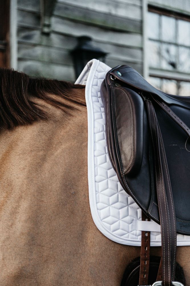 KENTUCKY® HORSEWEAR Schabracke Classic Dressur, weiß