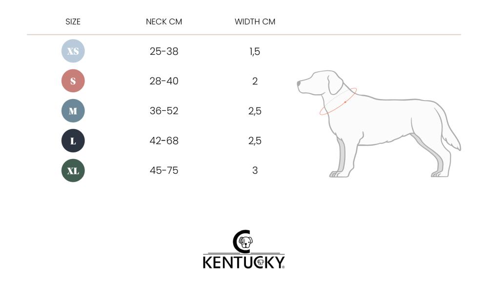 KENTUCKY® DOGWEAR Hundehalsband reflektierend, silber